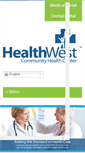 Mobile Screenshot of healthwestinc.org